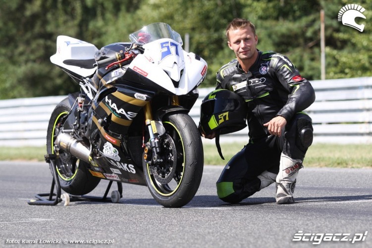 Sebastian Zielinski i jego Yamaha R6