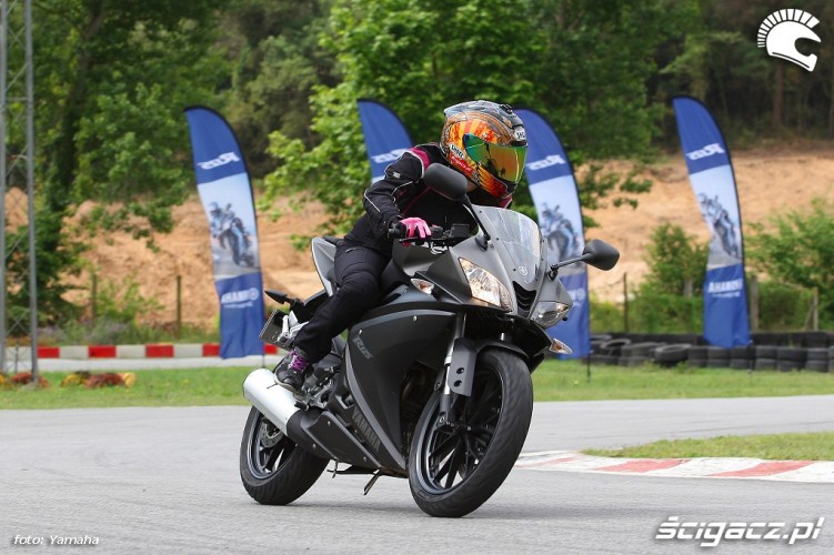 2014 Yamaha YZF R125 na kartingu