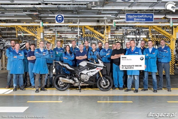 BMW S1000XR 2015 fabryka