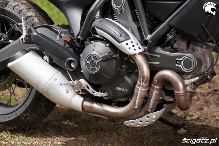 Ducati Scrambler wydech