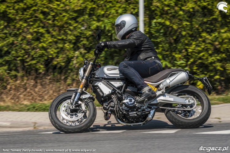 Ducati Scrambler 1100 Special test motocykla 2018 akcja