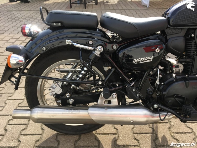 Benelli Imperiale 400 wydech
