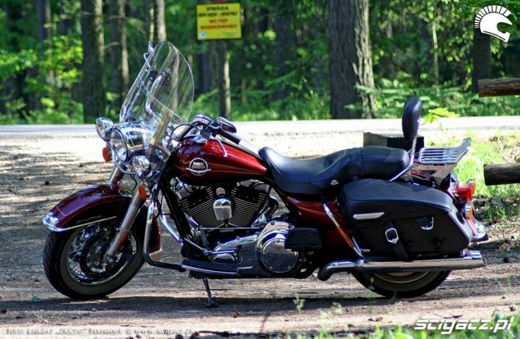 Harley Davidson Road King prawa strona