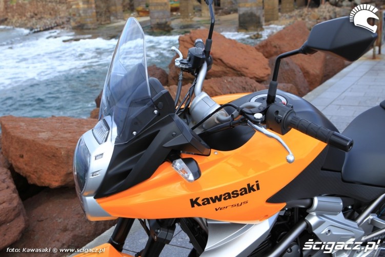 Kawasaki Versys przednia owieka
