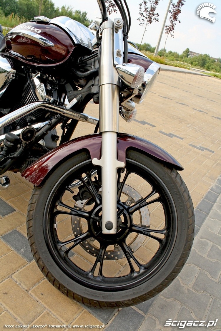 Yamaha XVS950 statyka kolo