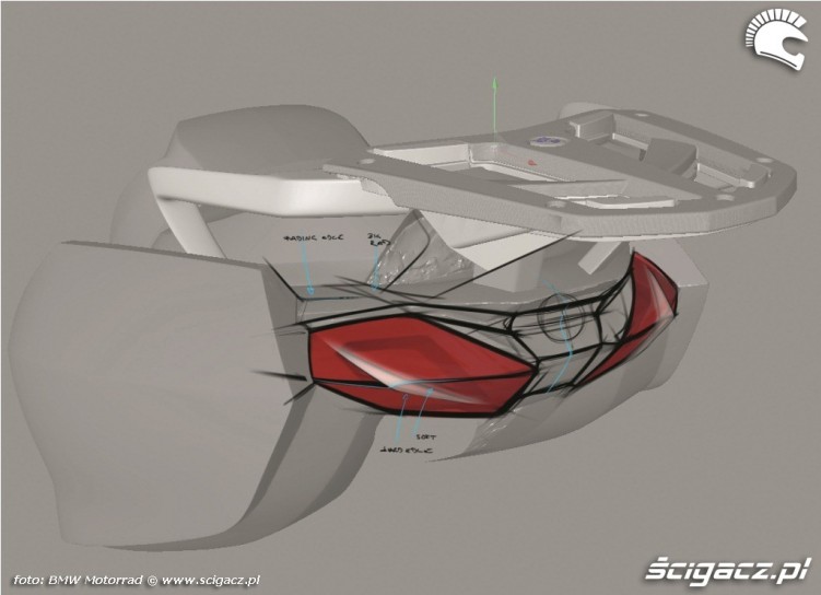 rysunki projektowe BMW C650 GT