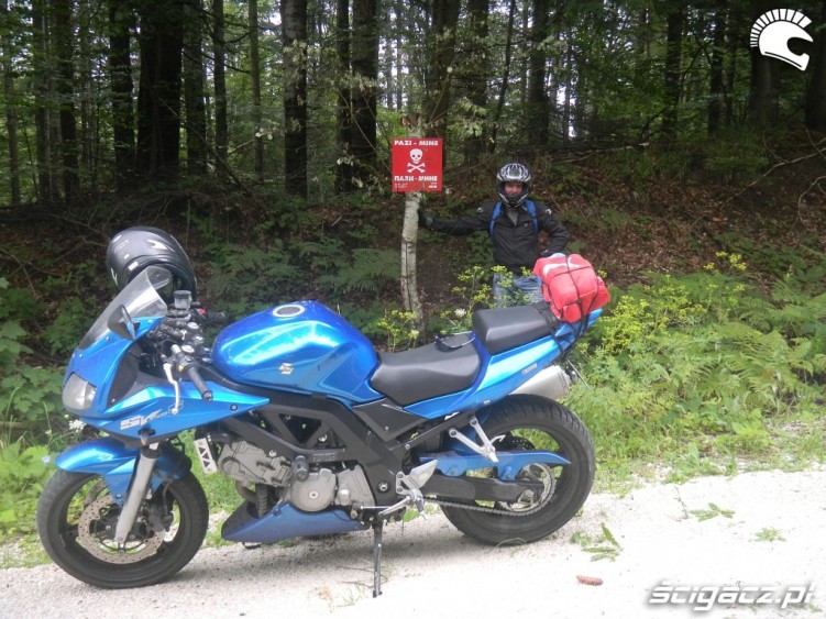 Tour de Balkan motocykl