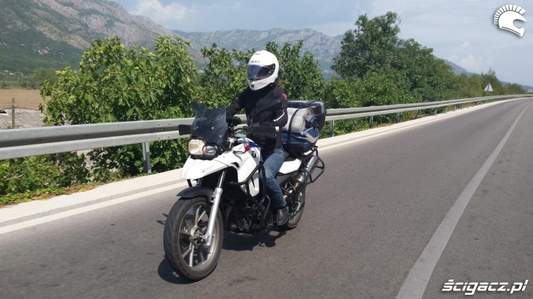 Czarnogora na motocyklu