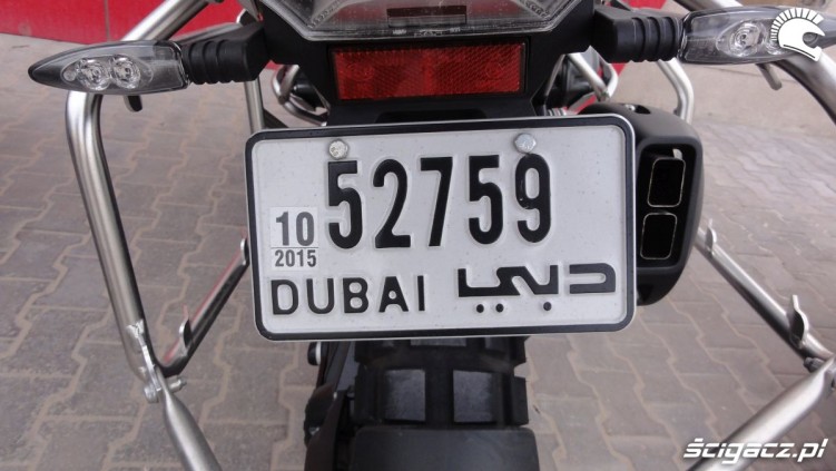 Dubai rejestracja