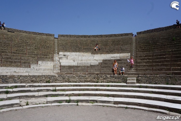 Teatr w starozytnych Pompejach
