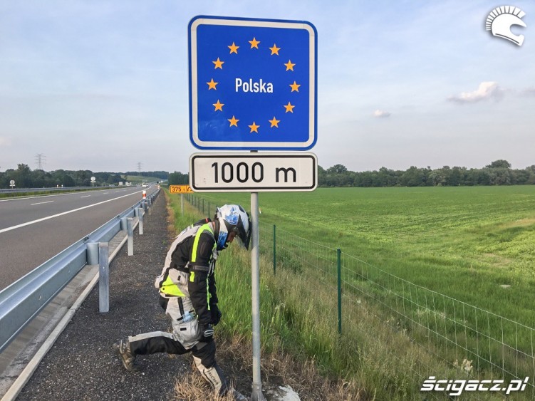 Gruzja na motocyklu 2017 Polska 1000m