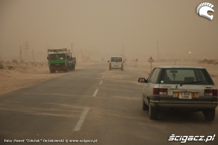 Libia Quad Adventure burza piaskowa