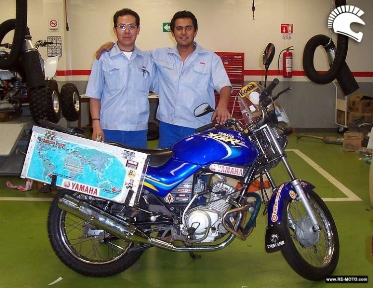 Yamaha-Hugo y Carlos