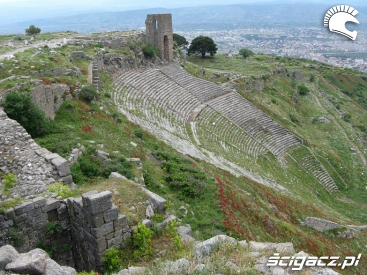 widok na Pergamon