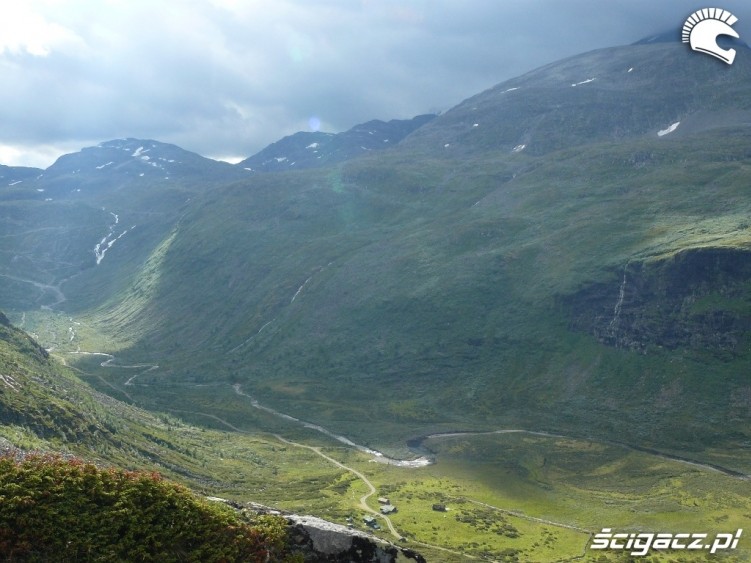 Gorskie doliny Norwegia Hayabusa na Nordkapp