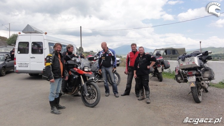 spotkanie z motocyklistami z krakowa Armenia