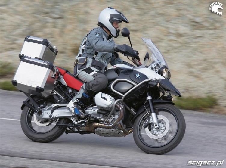 BMW R1200GS jazda