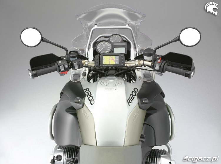 BMW R1200GS kokpit adventure