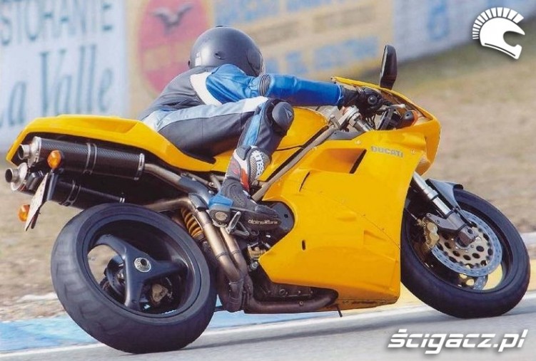 Ducati 996 yellow