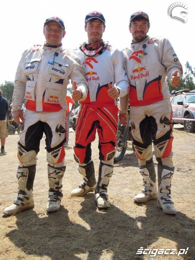 Motocyklisci ORLEN Team Dakar 2013 Etap XIV