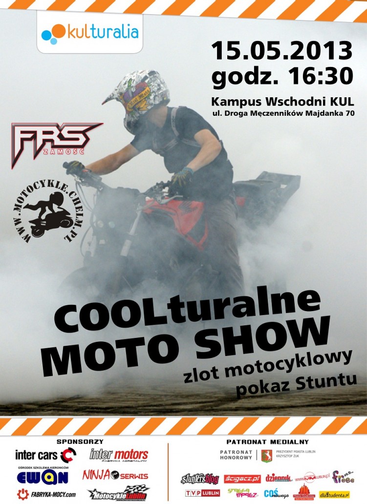 plakat moto show