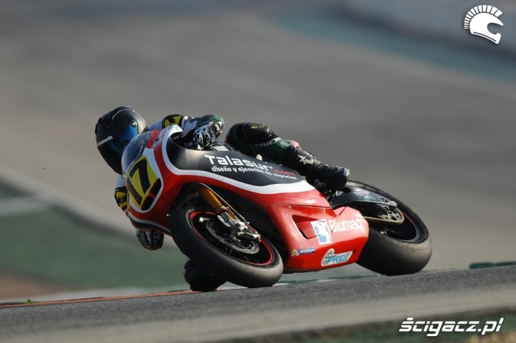 Adrian Pasek Moto2 Kartagena testy
