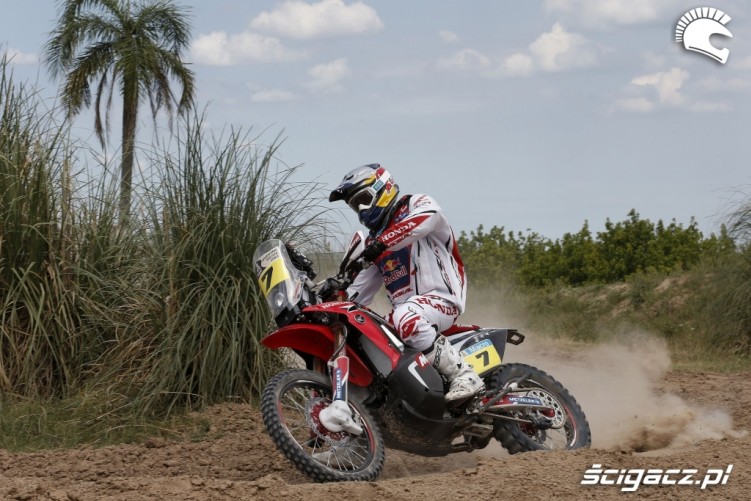 Honda Dakar 2014 etap 8