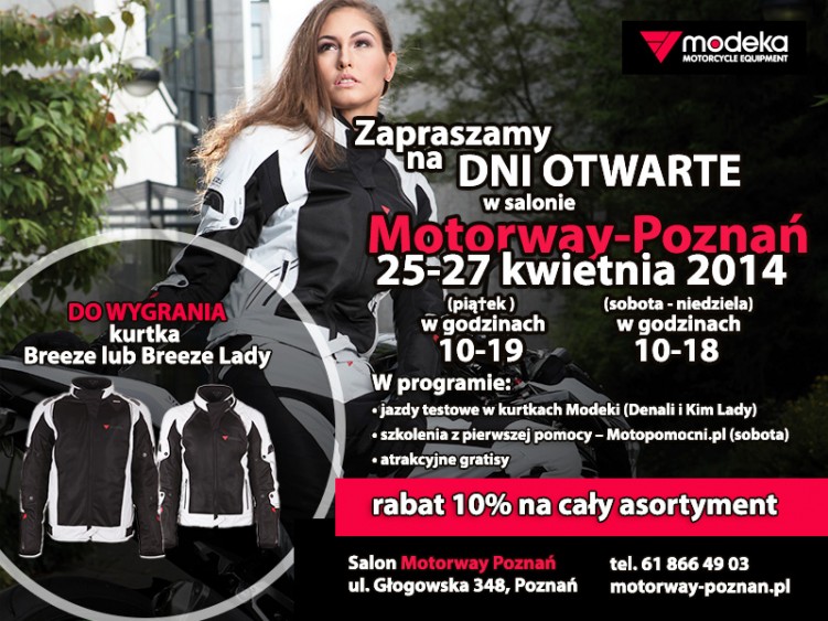 dni otwarte Motorway Poznan 2014