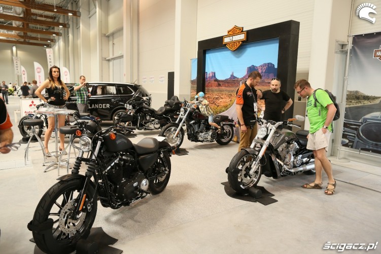Motocykle na wystawie Moto Show Krakow