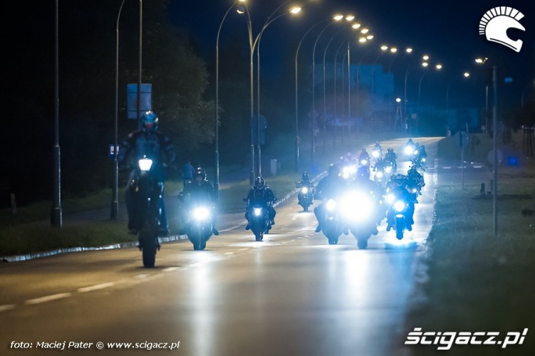 motocyklisci noca Tarnow