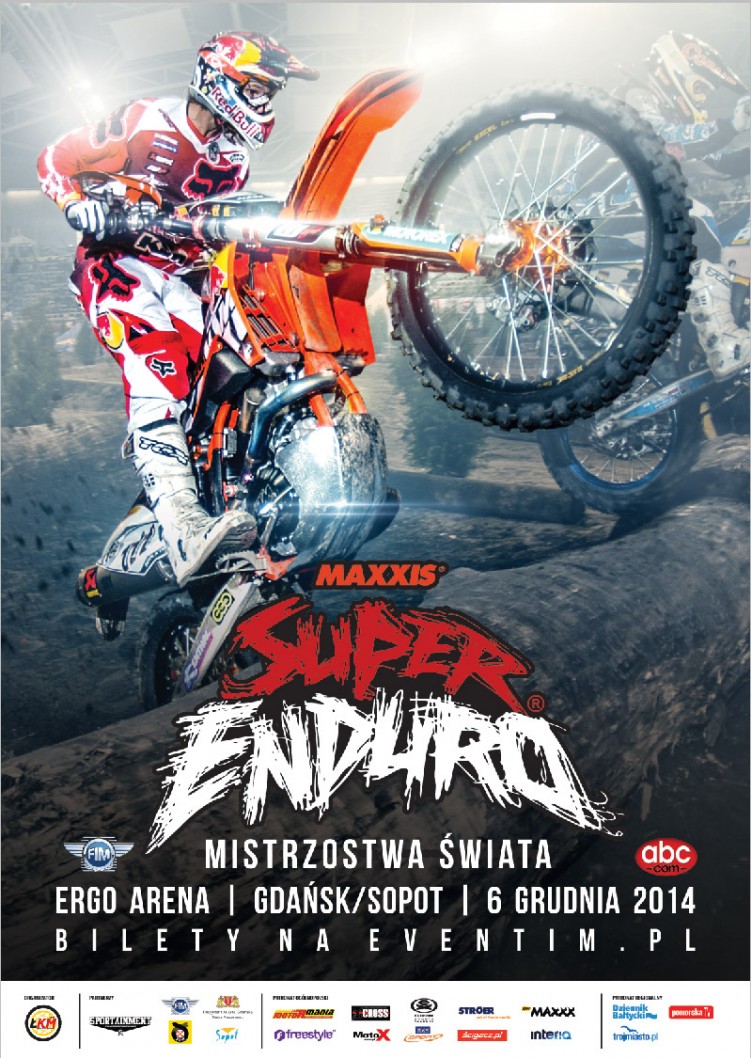 plakat Super Enduro Gdansk 2014