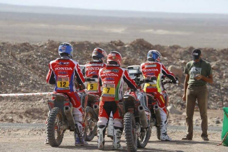 Ekipa Hondy Dakar 2015