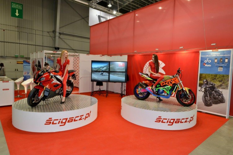 Stoisko Scigaczpl 2015 Wystawa Motocykli Warszawa