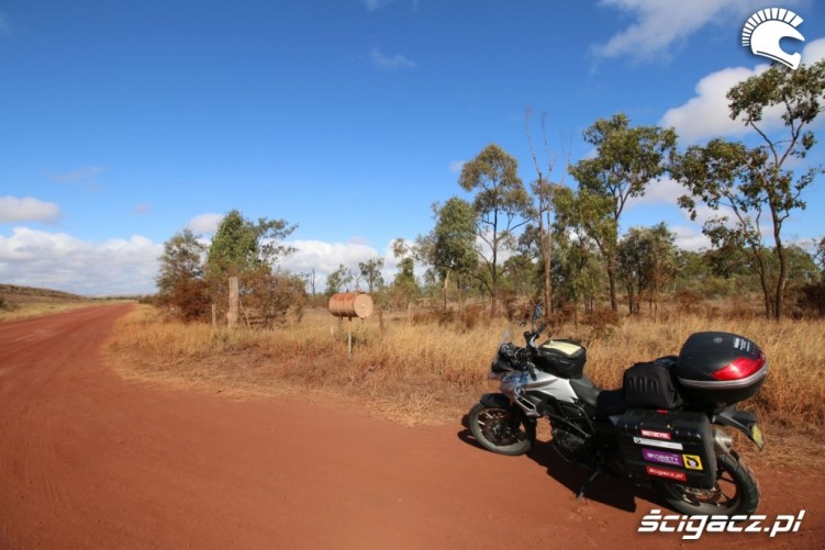 czerwona droga Australia czerwiec 2015