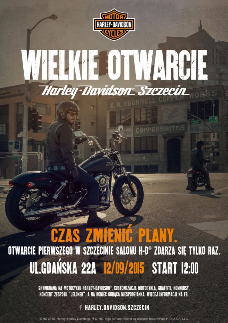 plakat Wielkie Otwarcie HD Szczecin