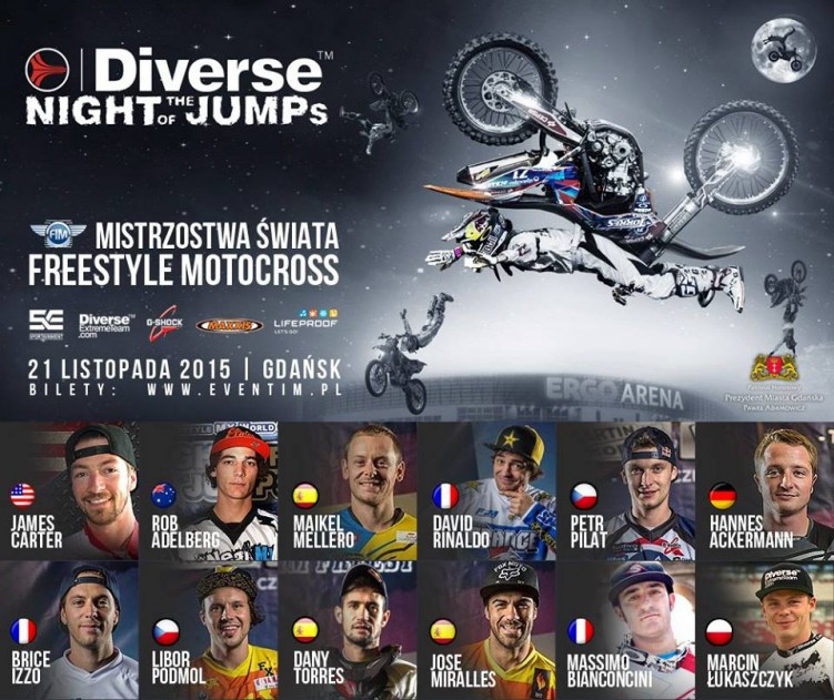 Diverse Night Of The Jumps Gdansk 2015