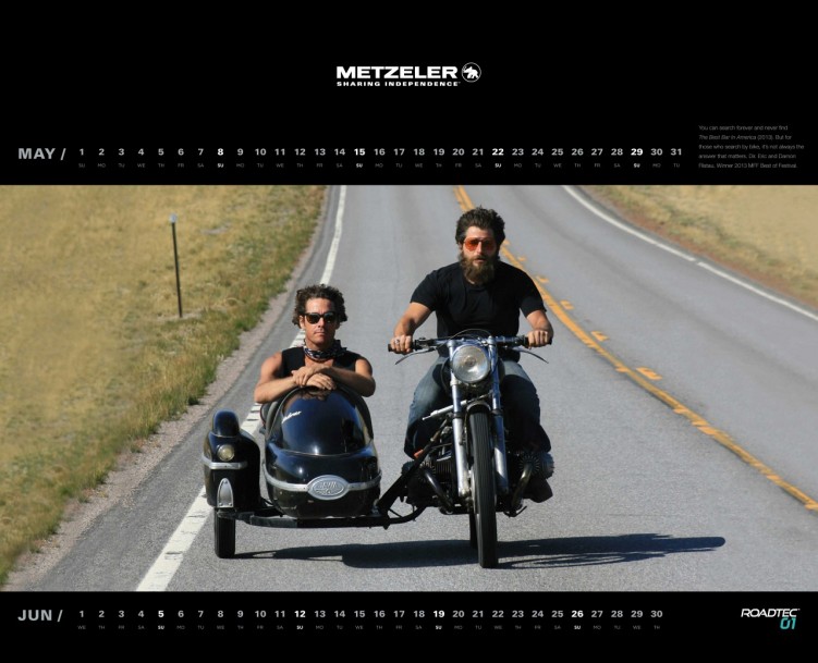 metzeler kalendarz maj czerwiec