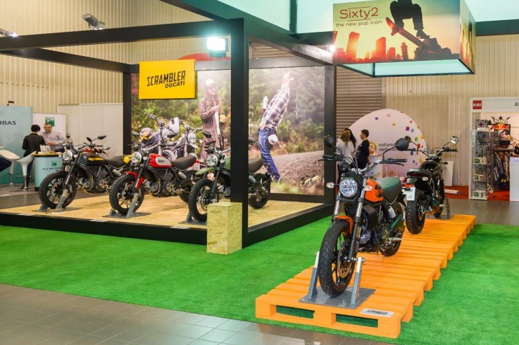 Scramblery wystawa motocykli Moto Expo 2016