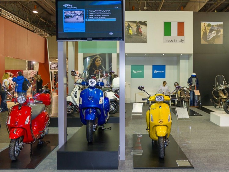 Skutery wystawa motocykli Moto Expo 2016
