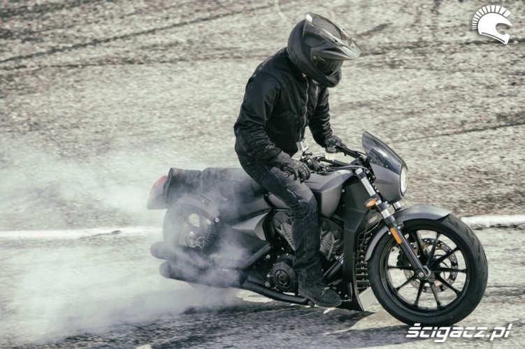 victory octane worlds longest motorcycle burnout rekord