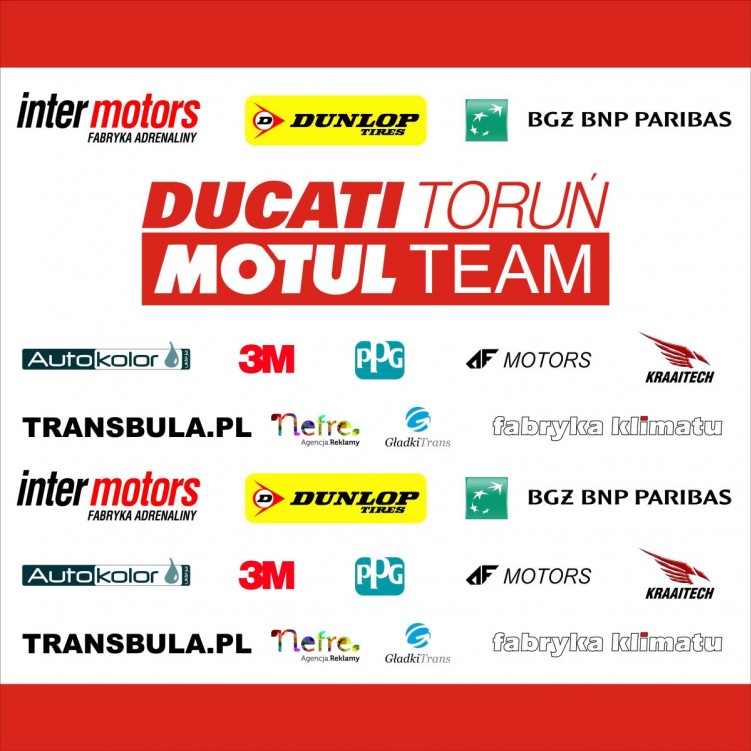 Ducati Torun Motul Team baner