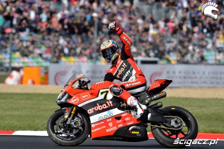 Chaz Davies Ducati Magny Cours