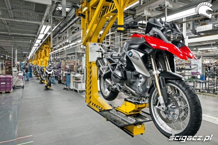 Zdjęcia Fabryka BMW w Berlinie BMW Motorrad otwiera
