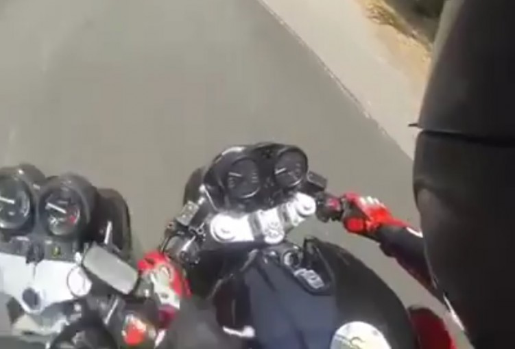 zderzenie motocykli
