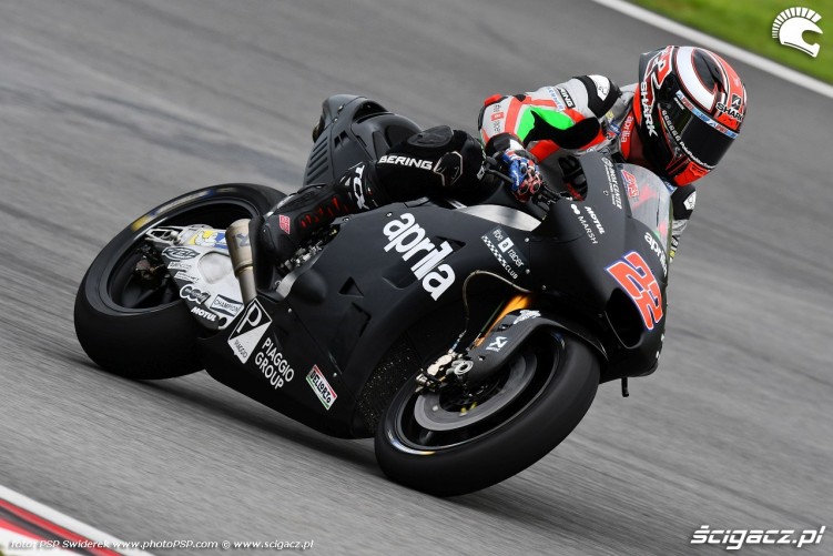 Moto GP testy na torze Sepang