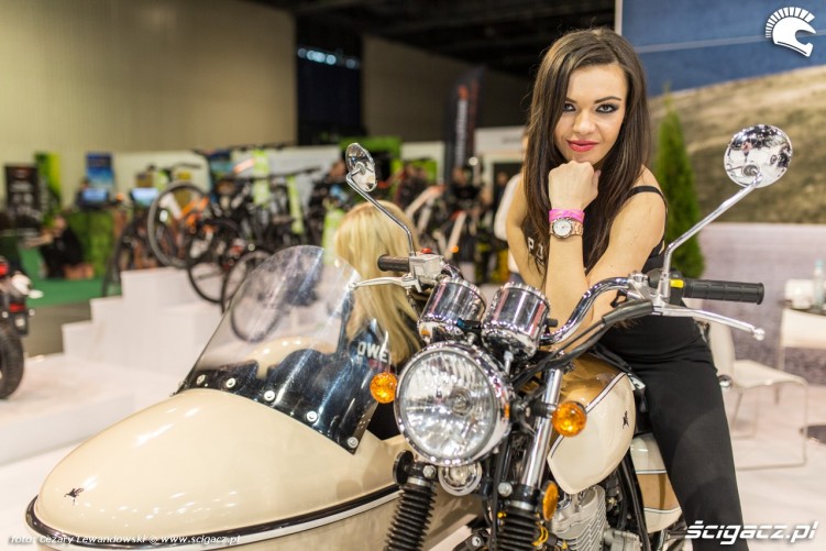 Targi motocyklowe Moto Expo 2017 dziewczyny romet