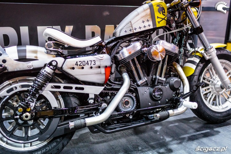 Bitwa Krolow 2017 Harley Davidson Sportster Lodz motor