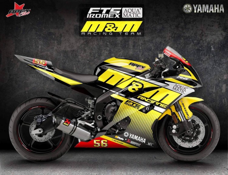 Yamaha R6 MMs racing team