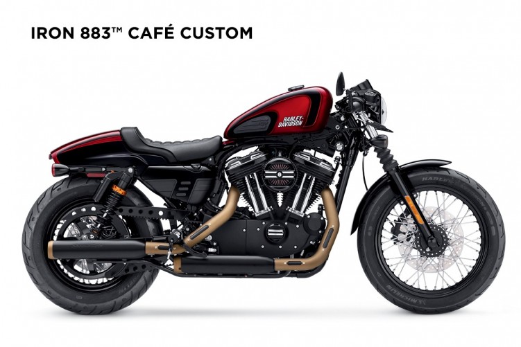 Harley Davidson Cafe Custom Iron 883