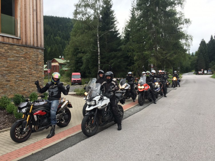 Triumph Ride Event 2017 w Karkonoszach 2